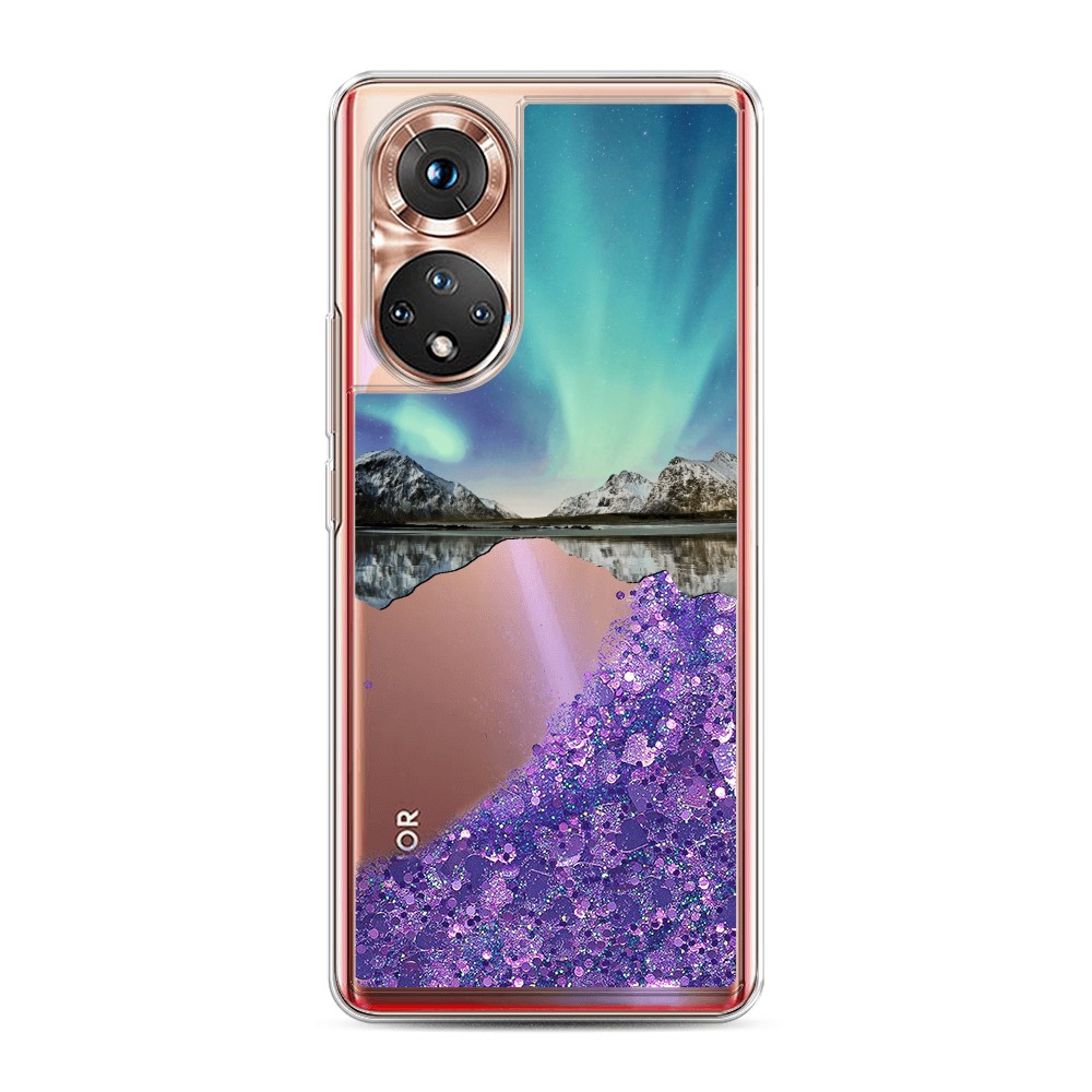 фото Силиконовый чехол "звездочки графика белая" на zte red magic 5s awog