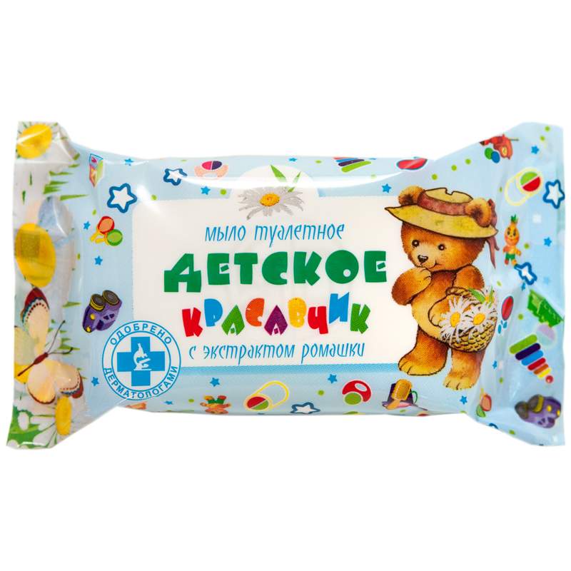 

Мыло туалетное МЕРИДИАН 100г., "Красавчик. Детское с ромашкой", арт. 281628 - (20 шт.)