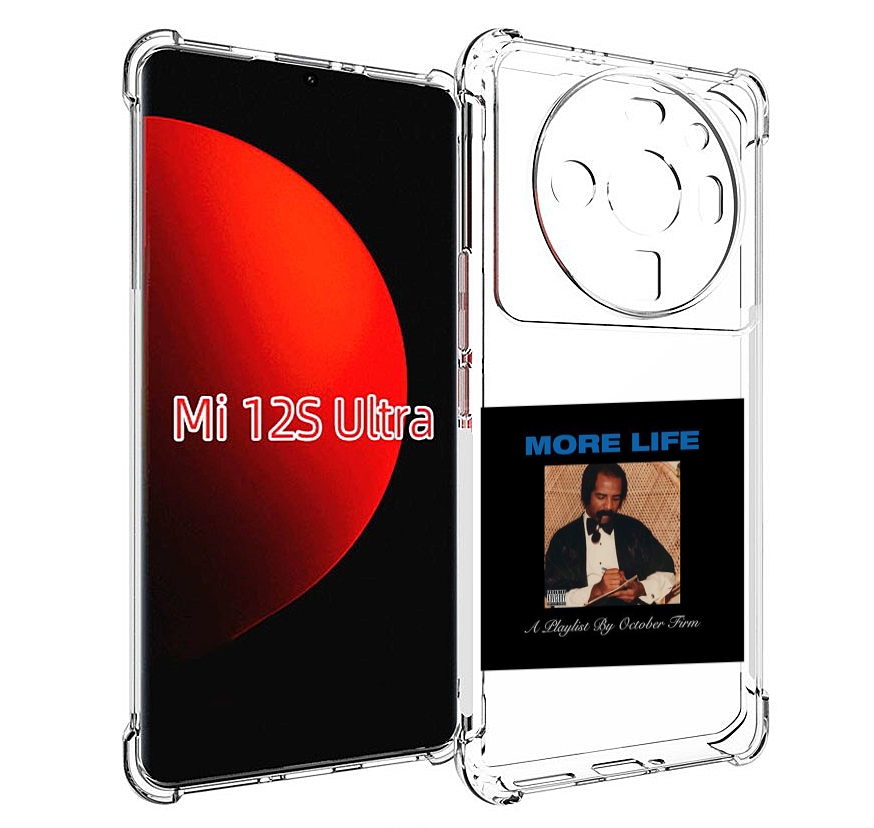

Чехол MyPads Drake - More Life для Xiaomi 12S Ultra, Прозрачный, Tocco