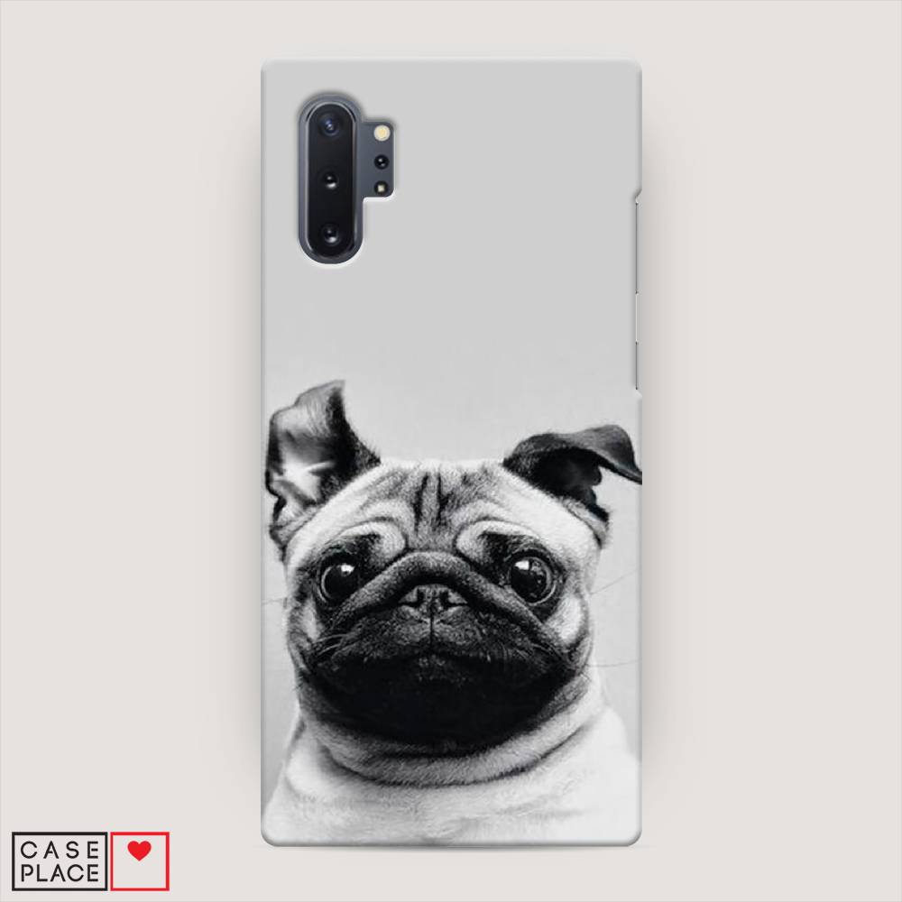 

Пластиковый чехол "Ушастый мопс" на Samsung Galaxy Note 10 +, 28520-1