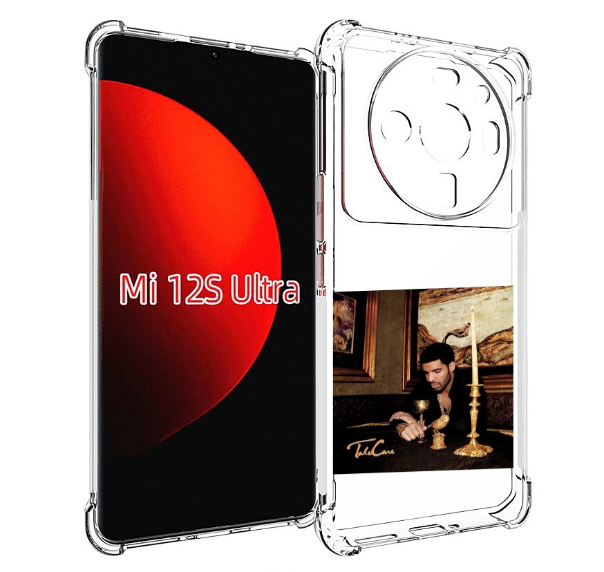 

Чехол MyPads Drake - Take Care для Xiaomi 12S Ultra, Прозрачный, Tocco