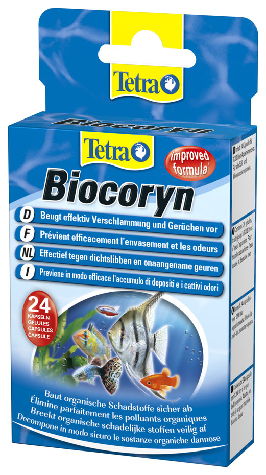 фото Кондиционер для аквариума tetra biocoryn 24 капсул