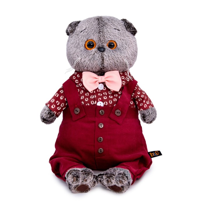 

Мягкая игрушка Басик в кофейном комплекте, 30 см Ks30-206