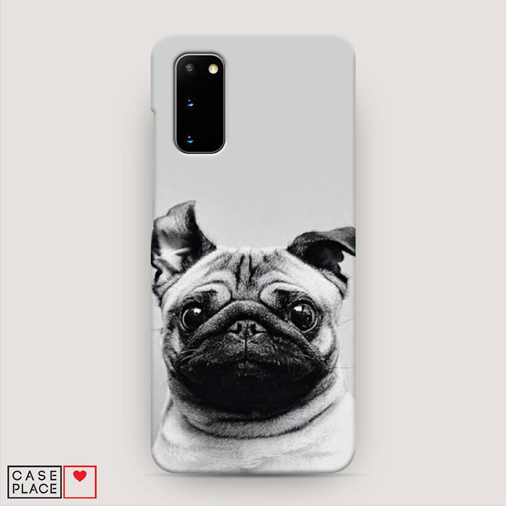 

Пластиковый чехол "Ушастый мопс" на Samsung Galaxy S20, 29220-1