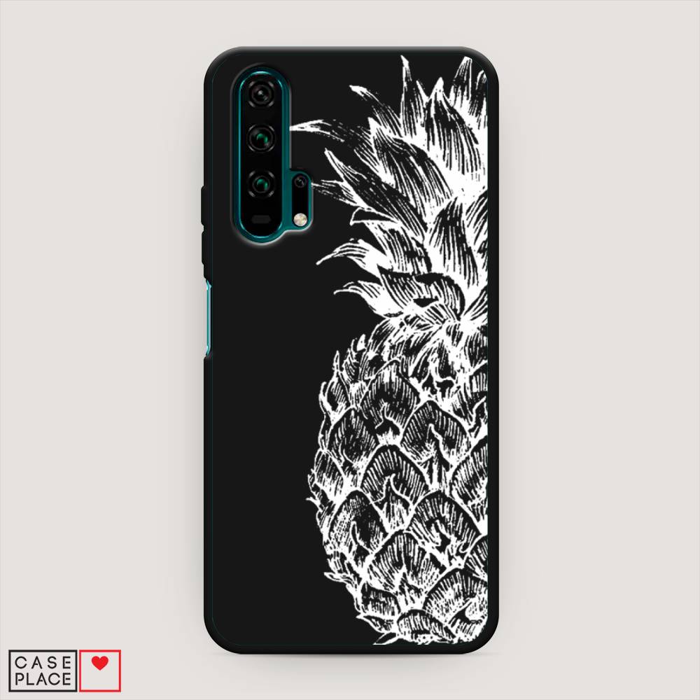 

Чехол Awog на Honor 20 Pro "Ананас графика белая", Разноцветный, 69352-1