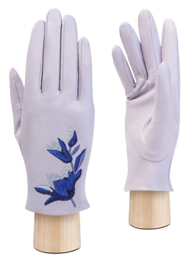 

Перчатки женские Eleganzza IS02452 лиловые, Голубой, IS02452