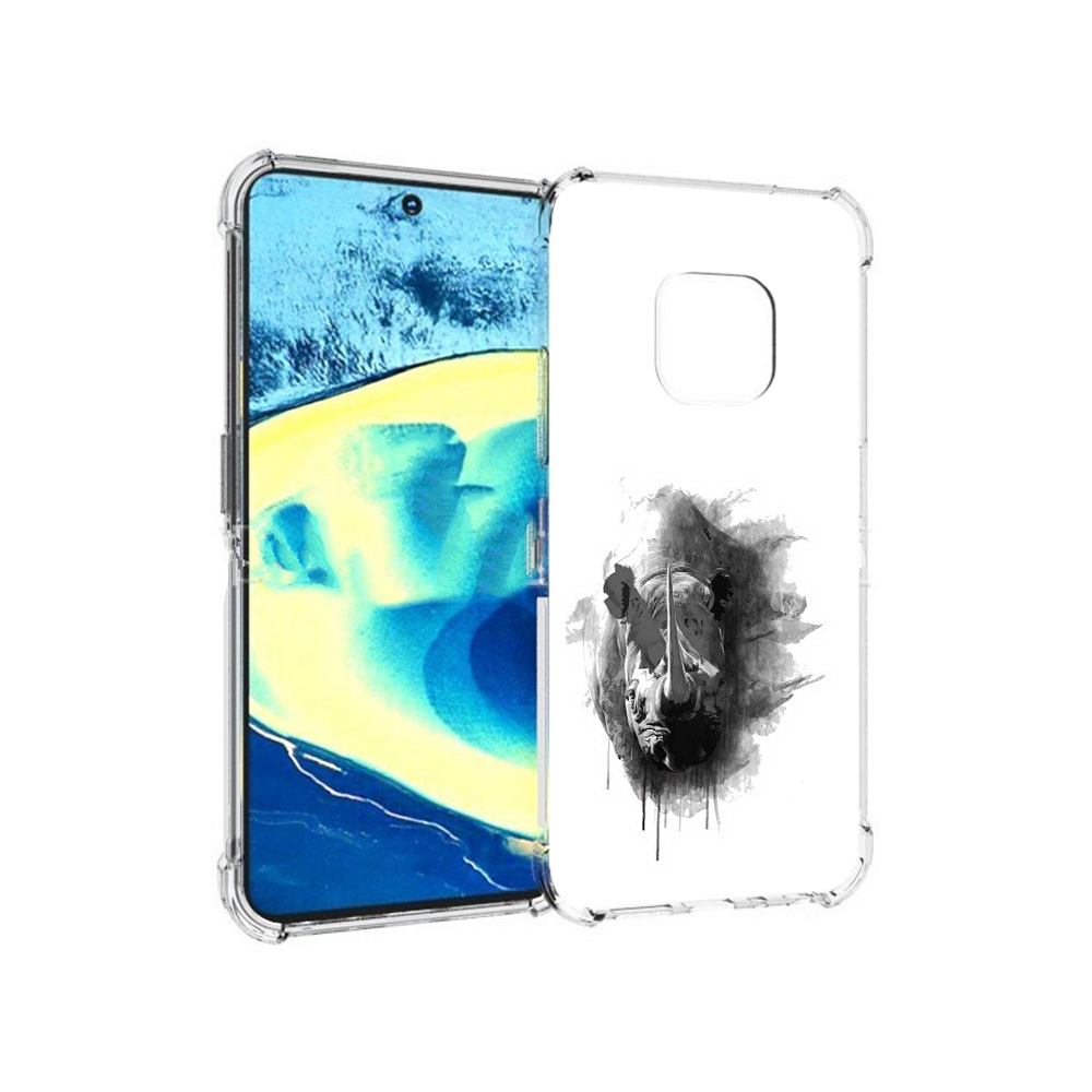 

Чехол MyPads Tocco для Nokia XR20 носорог (PT161671.111.523), Прозрачный, Tocco