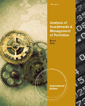 

Analysis Investments And Management Of Portfolios / Brown, Reilly