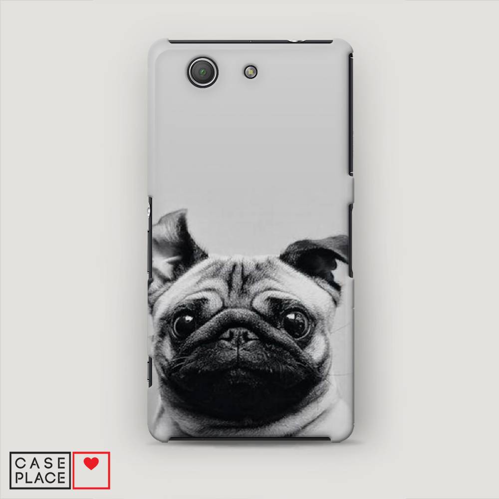 

Пластиковый чехол "Ушастый мопс" на Sony Xperia Z3 compact, 52020-1