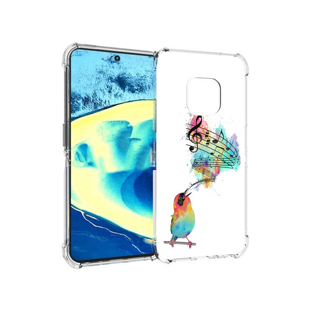 

Чехол MyPads Tocco для Nokia XR20 певчая птичка (PT161671.111.536), Прозрачный, Tocco