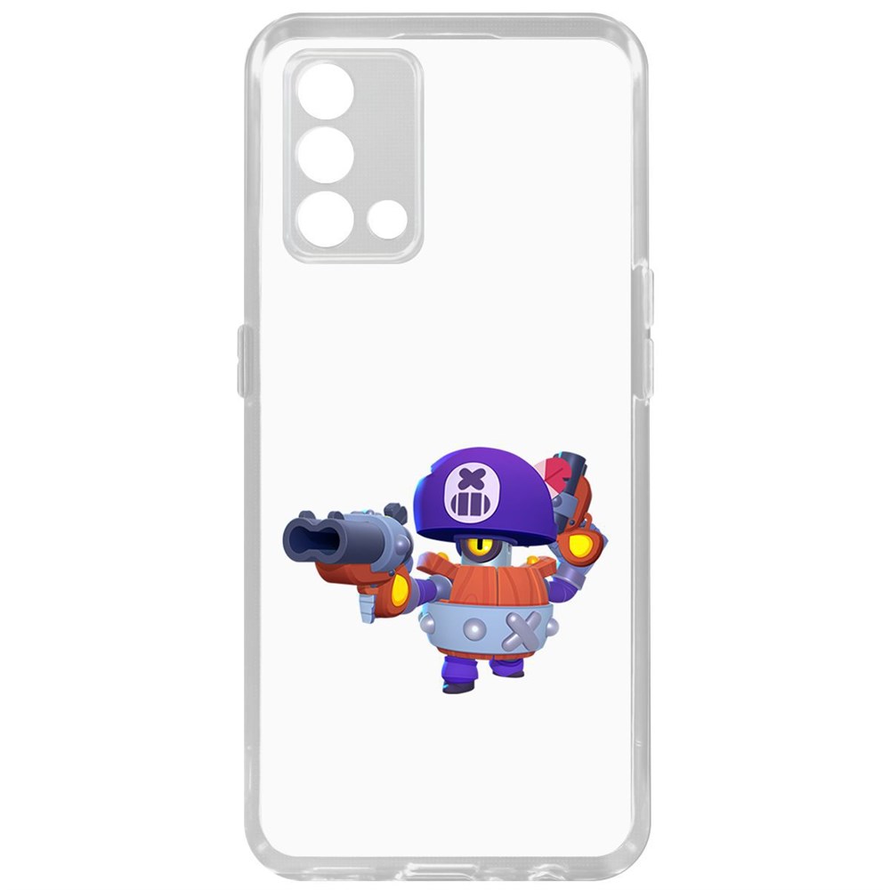 

Чехол-накладка Brawl Stars-Дэррил для Oppo A74