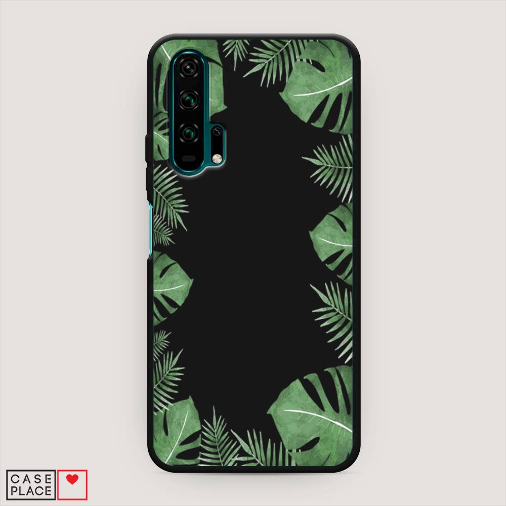 

Чехол Awog на Honor 20 Pro "Листья папоротника рамка", Разноцветный, 69352-1