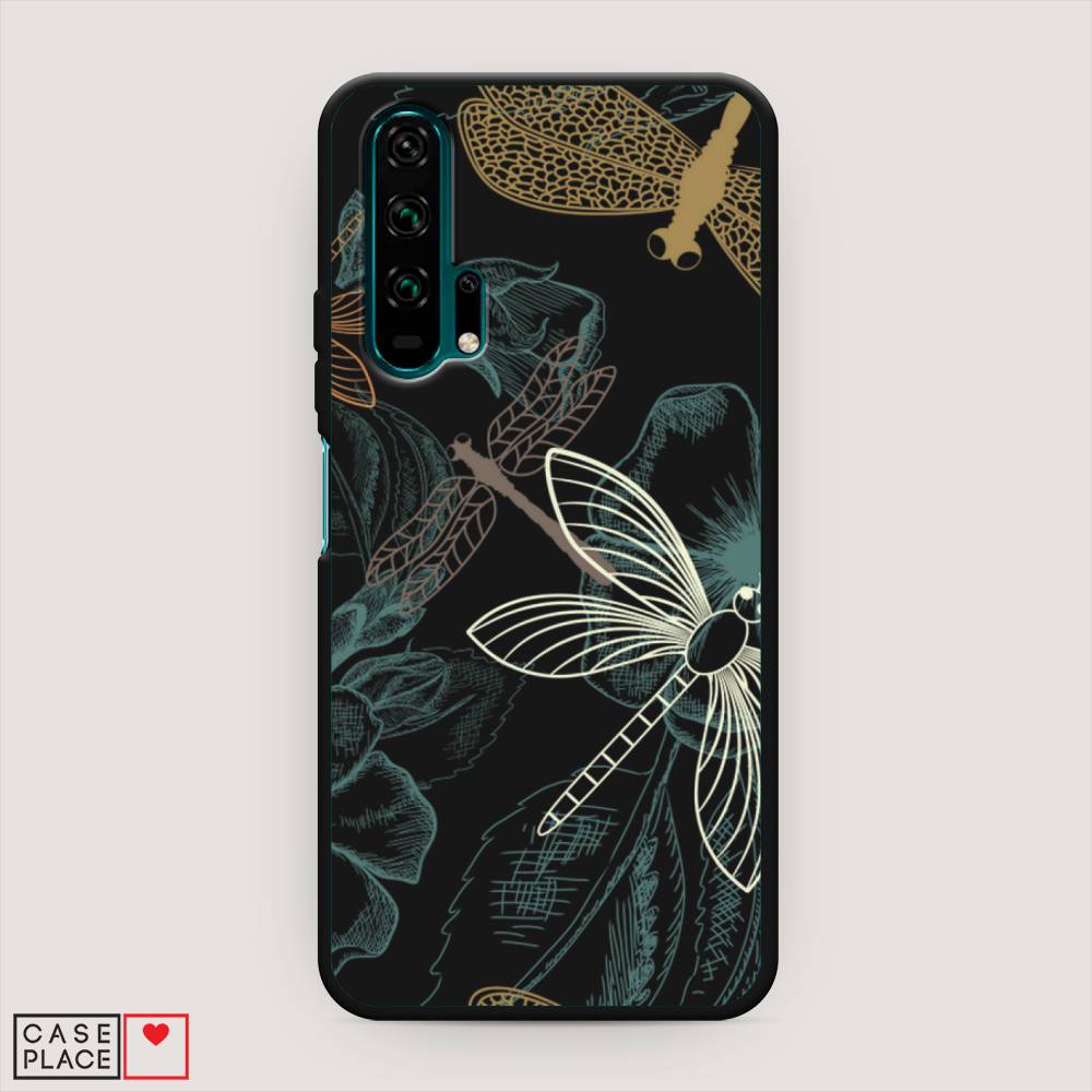 

Чехол Awog на Honor 20 Pro "Тени стрекоз", Разноцветный, 69352-1