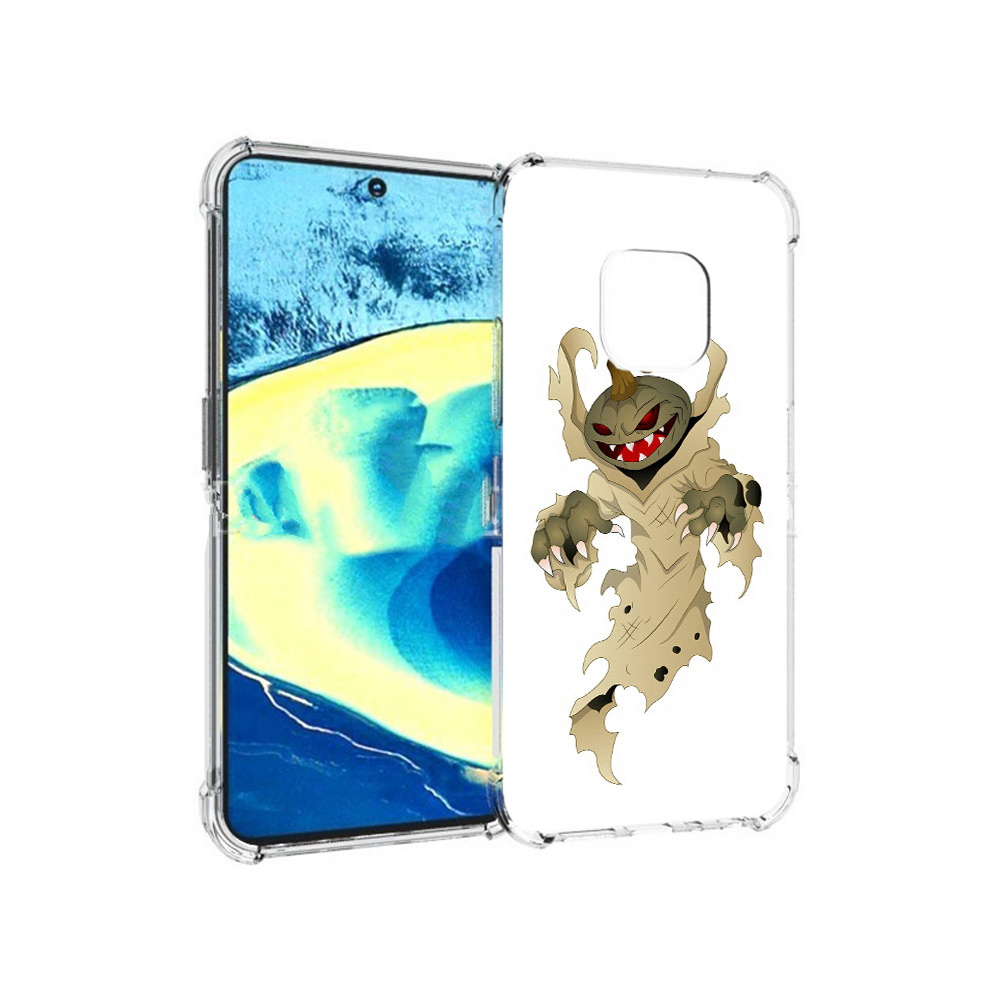 

Чехол MyPads Tocco для Nokia XR20 призрак хэллоуина (PT161671.111.555), Прозрачный, Tocco