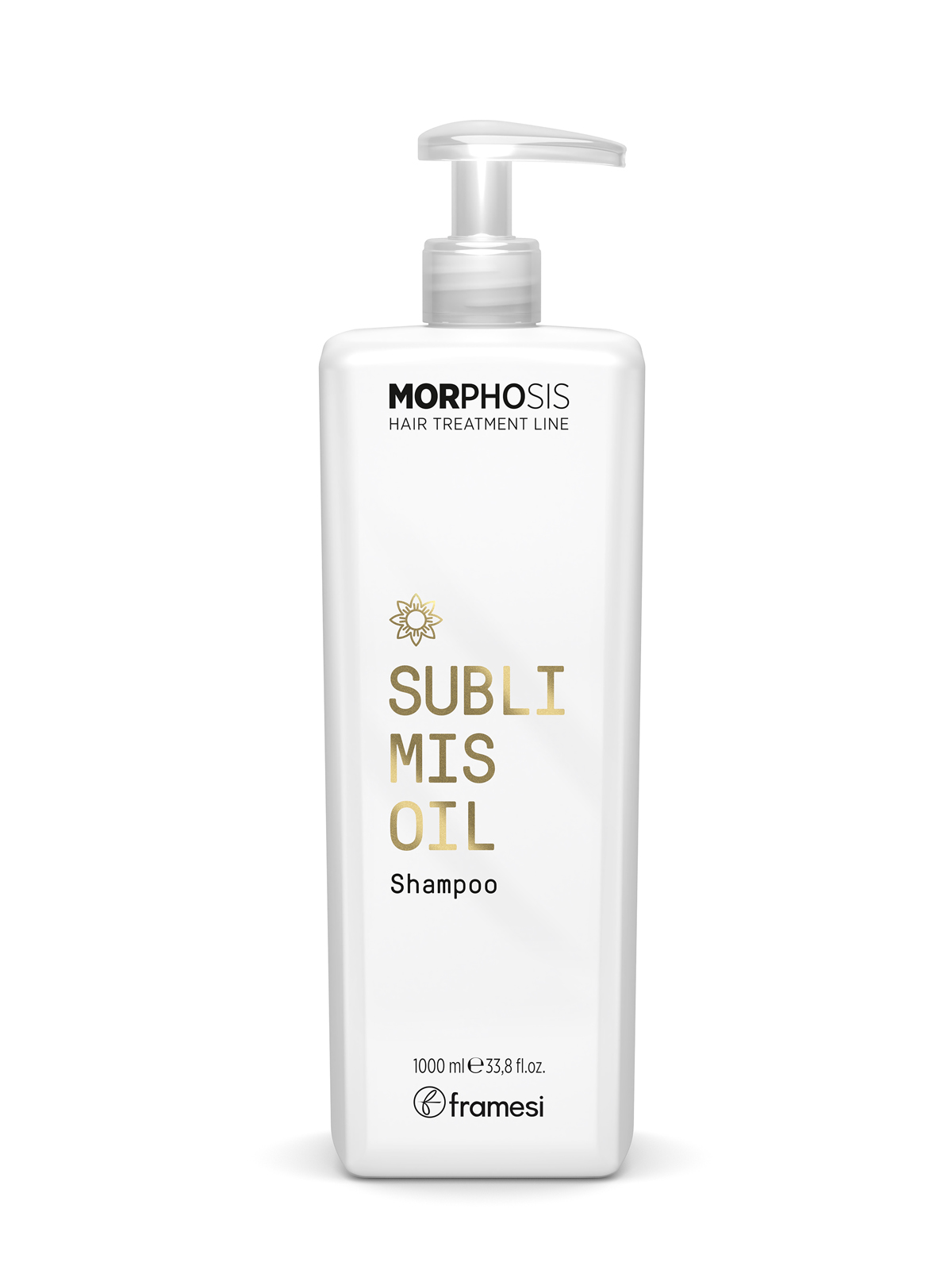 фото Шампунь для волос framesi sublimis oil shampoo на основе арганового масла 1000 мл
