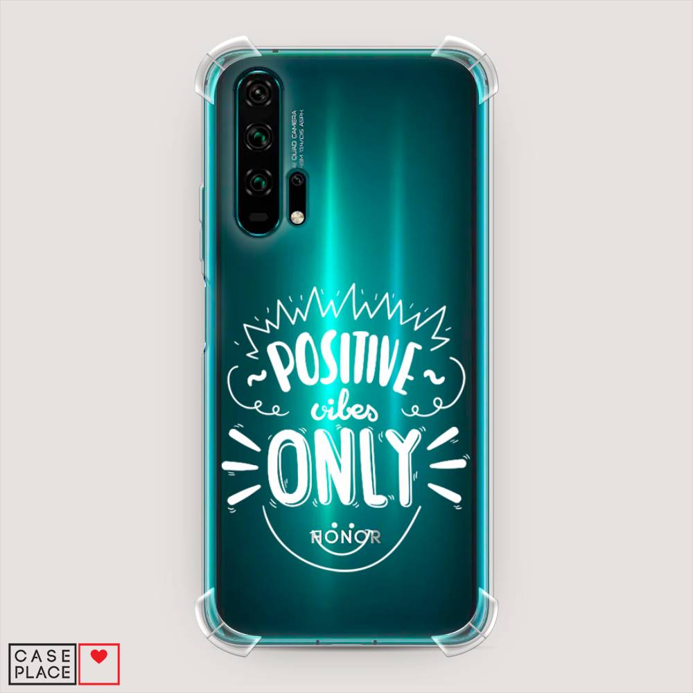 

Чехол Awog "Positive vibes only графика" для Honor 20 Pro, Разноцветный, 69351-1