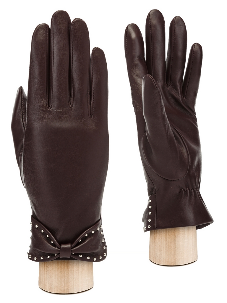 

Перчатки женские Eleganzza IS5050 бордовые 7, Бордовый, IS5050