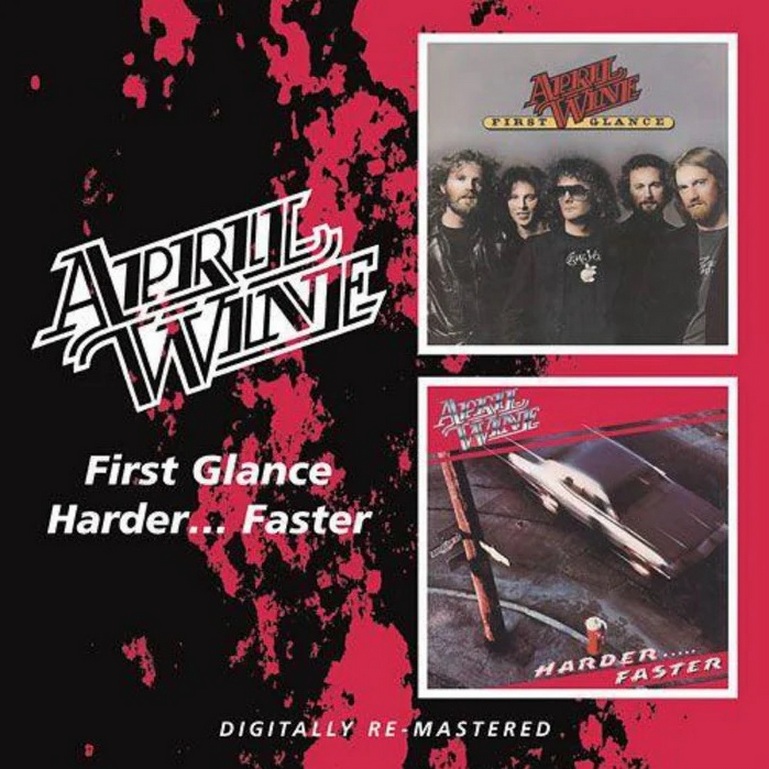 

April Wine First Glance / HarderFaster (CD)