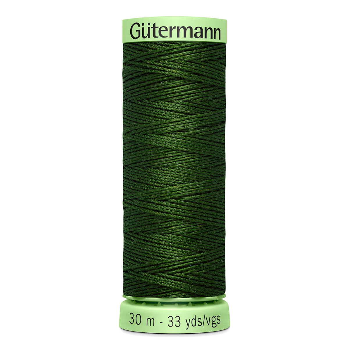 

Нить Gutermann Top Stitch для отстрочки, 744506, 30 м (597 тёмный хаки), 5 шт, Зеленый, 132013