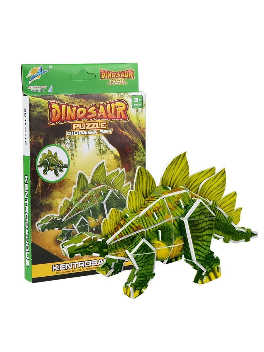 3D пазлы Fun Toy развивающий для детей динозавры F&T017мульти-4