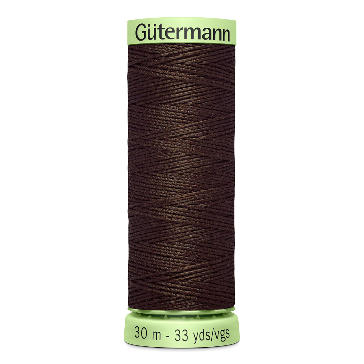 фото Нить gutermann top stitch для отстрочки, 744506, 30 м (696 тёмный шоколад), 5 шт