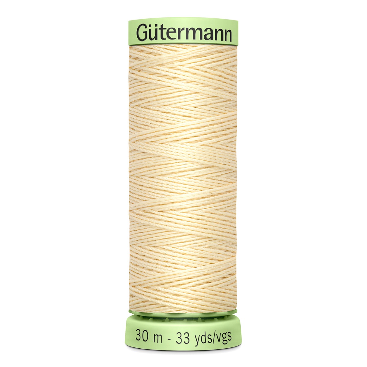 Нить Gutermann Top Stitch для отстрочки, 744506, 30 м (610 св.кремово-желтый), 5 шт