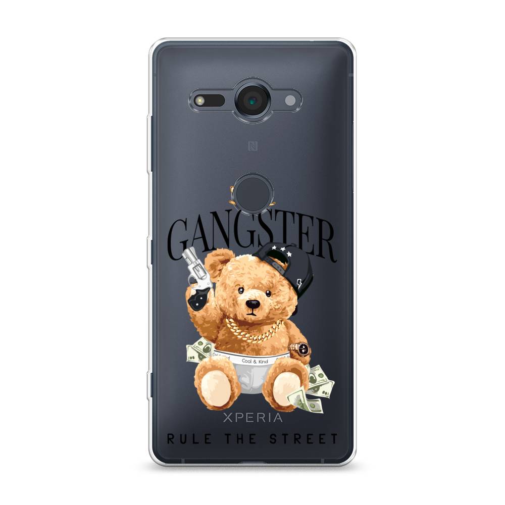 

Чехол на Sony Xperia XZ2 Compact "The Gangster", Бежевый;серый;черный, 52950-6