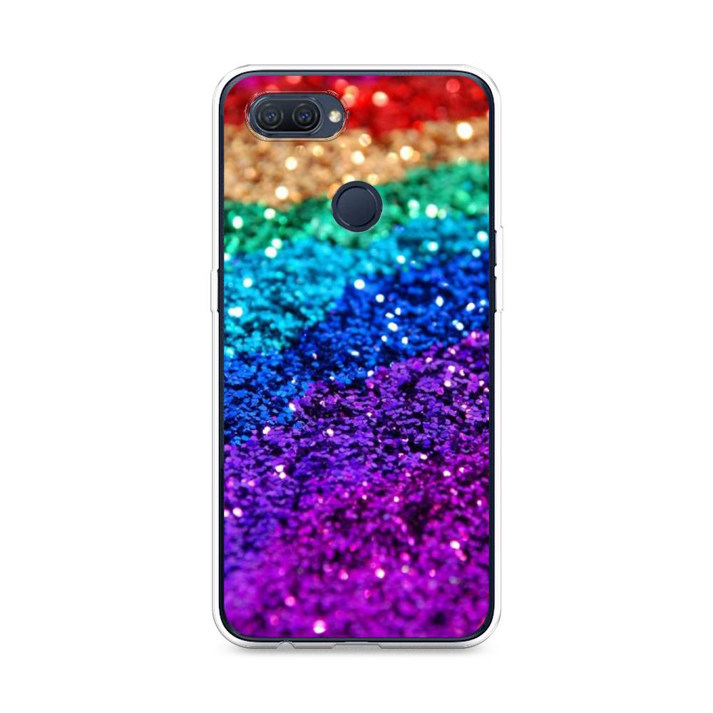 

Чехол Awog на Oppo A12 "Блестящая радуга рисунок", Разноцветный, 253450-3