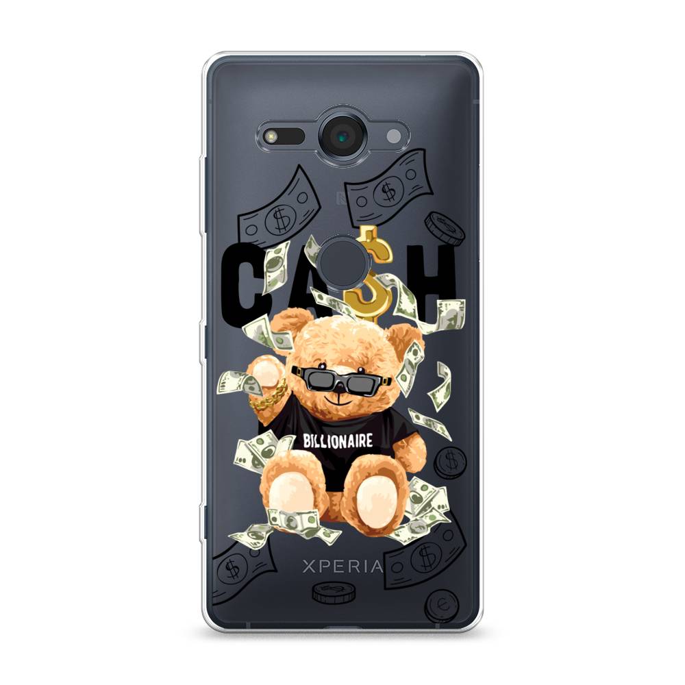 

Чехол для Sony Xperia XZ2 Compact "Big cash", Черный;серый;бежевый, 52950-6