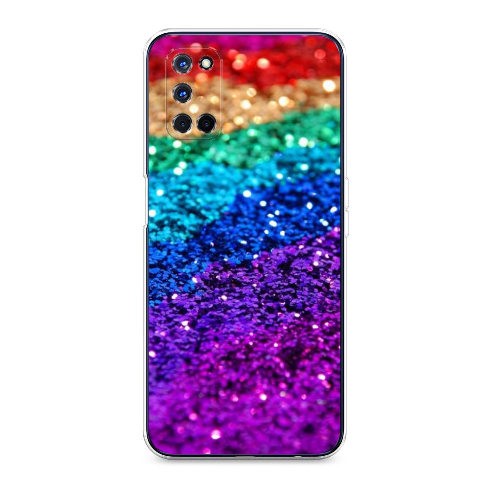 

Чехол Awog на Oppo A52/A72 "Блестящая радуга рисунок", Разноцветный, 253150-3