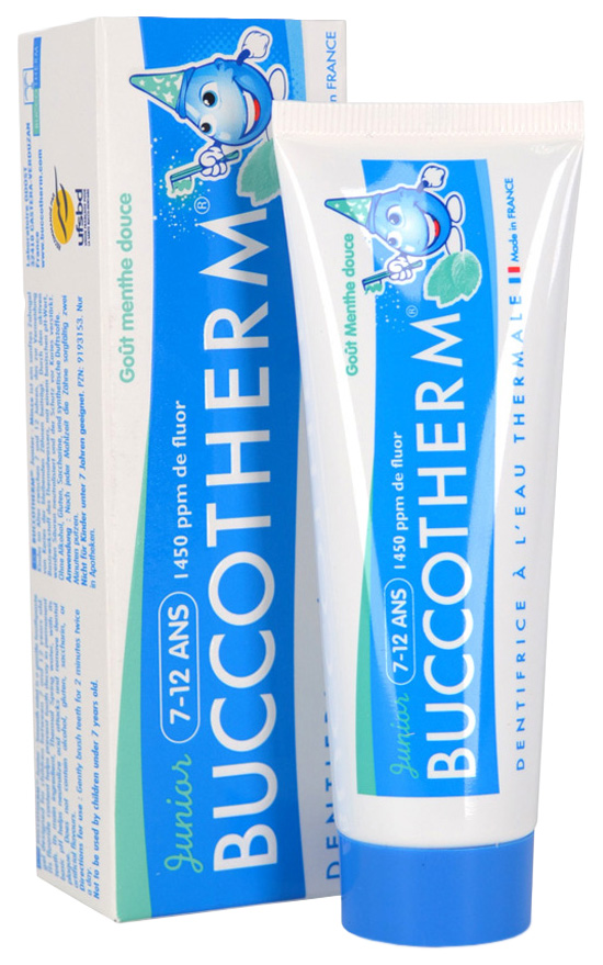 Купить Зубная паста Buccotherm для детей 7-12 лет мята 50 мл,
