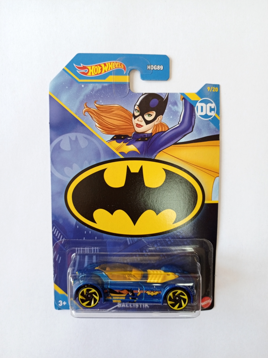 Машинка Hot Wheels DC Batman Ballistik HLK59 машинка hot wheels batman 5 шт 1806 htv44