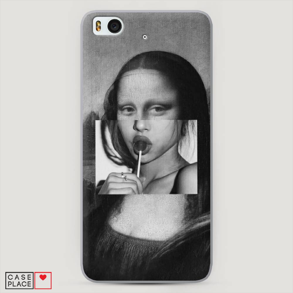 

Пластиковый чехол "Mona Lisa sucking lollipop" на Xiaomi Mi5S