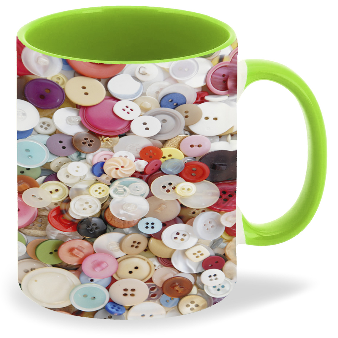 

Кружка CoolPodarok Пуговки, Пуговки