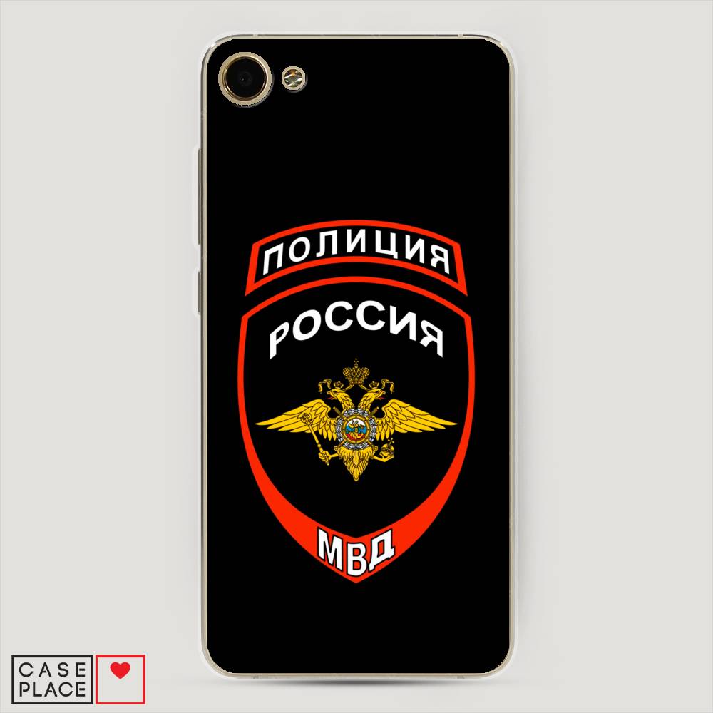 

Чехол Awog на Meizu U10 "Полиция шеврон", Черный;красный;белый, 71250-5
