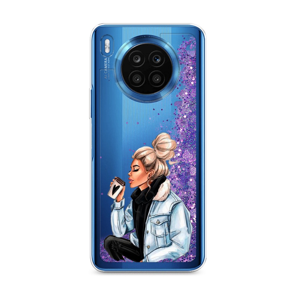 

Чехол Awog на Huawei Nova 8i/Honor 50 lite "Cute girl", Разноцветный, 6106492-1