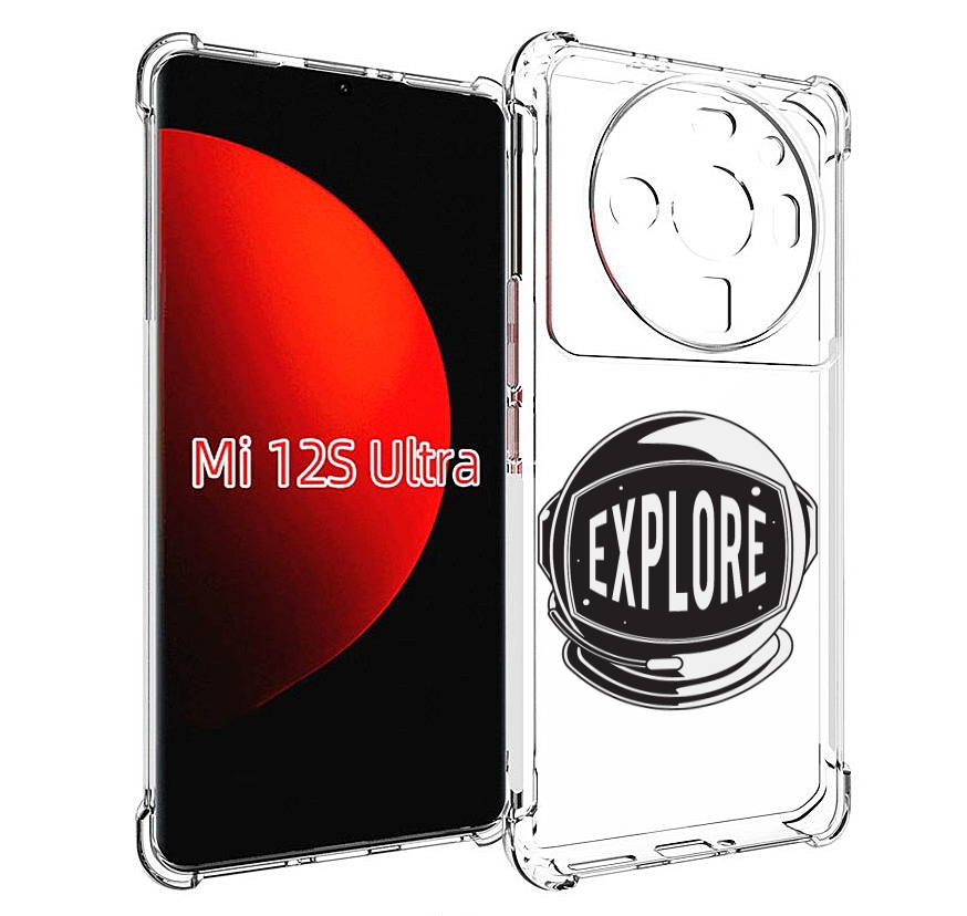 

Чехол MyPads Explore для Xiaomi 12S Ultra, Прозрачный, Tocco