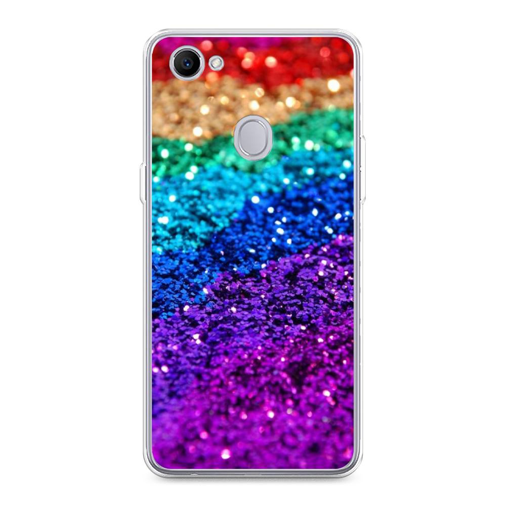 

Чехол Awog на Oppo F7 "Блестящая радуга рисунок", 250350-3