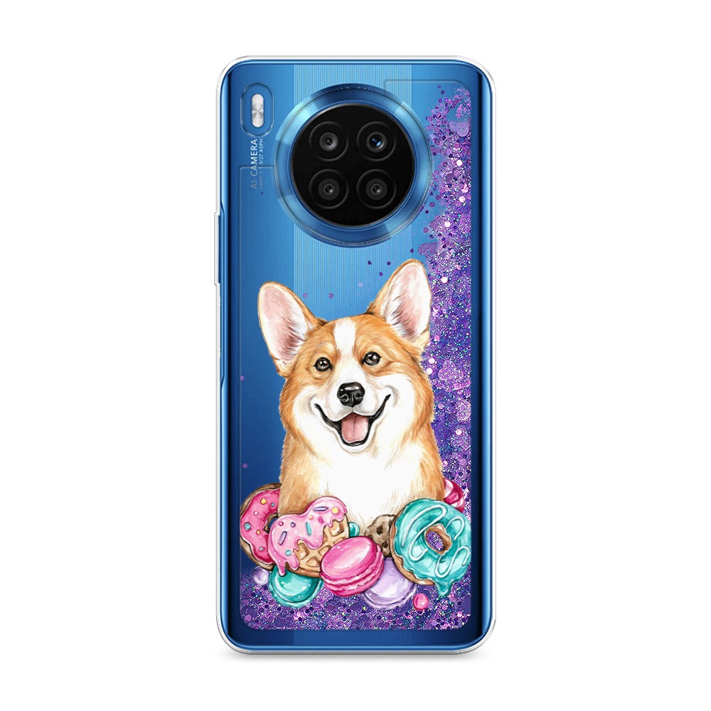 

Чехол Awog на Huawei Nova 8i/Honor 50 lite "Корги и сладости", Разноцветный, 6106492-1