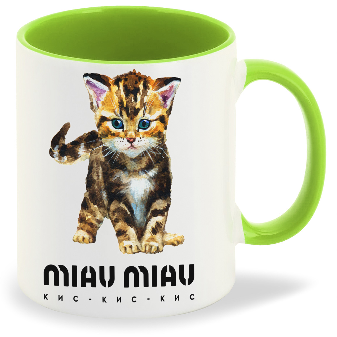 

Кружка CoolPodarok Miau Miau Кмскискис, Miau Miau Кмскискис