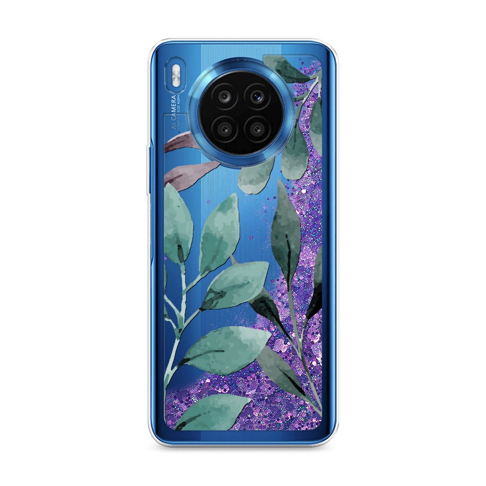 

Чехол Awog на Huawei Nova 8i/Honor 50 lite "Листы цветов", Разноцветный, 6106492-1