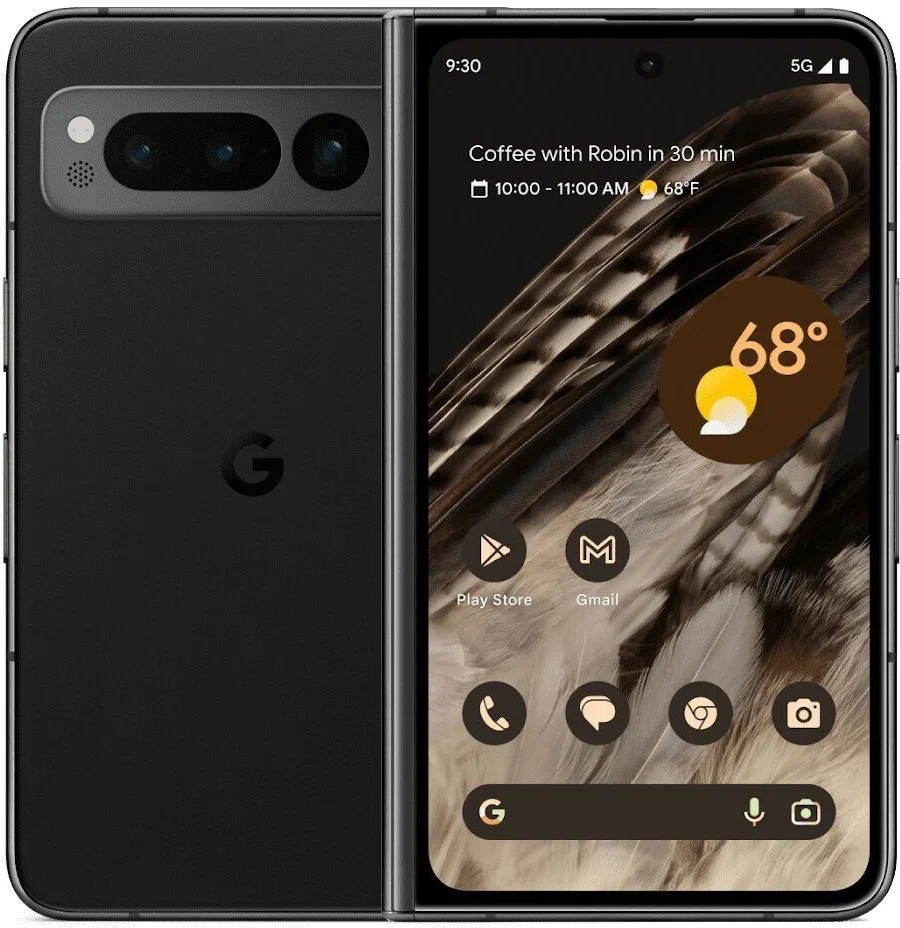 Смартфон Google Pixel Fold 12/256 ГБ JP Obsidian