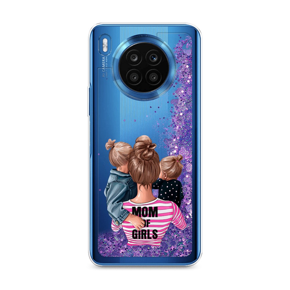 

Чехол Awog на Huawei Nova 8i/Honor 50 lite "Mom of Girls", Разноцветный, 6106492-1