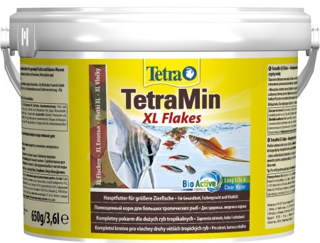 Корм для рыб Tetra TetraMin XL, хлопья, 3,6 л