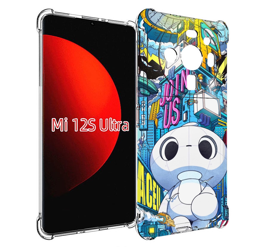 

Чехол MyPads FaceU для Xiaomi 12S Ultra, Прозрачный, Tocco