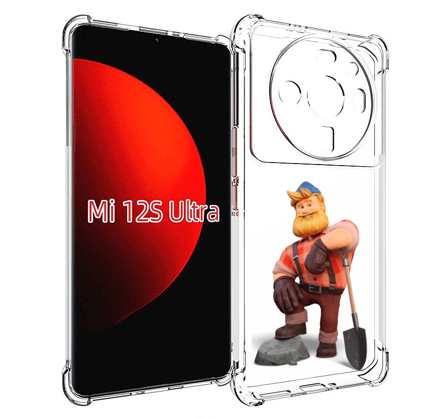 

Чехол MyPads FarmVille-2 для Xiaomi 12S Ultra, Прозрачный, Tocco