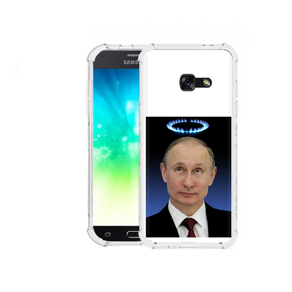 

Чехол MyPads Tocco для Samsung Galaxy A3 (2016) святой газ, Прозрачный, Tocco