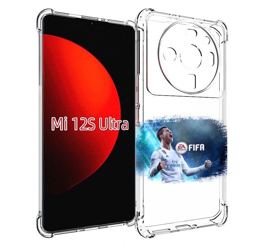 

Чехол MyPads FiFA логотип для Xiaomi 12S Ultra, Прозрачный, Tocco
