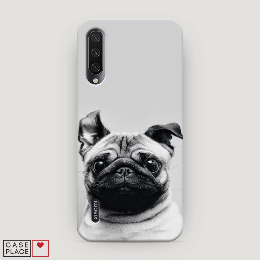 

Пластиковый чехол "Ушастый мопс" на Xiaomi Mi A3, 36020-1