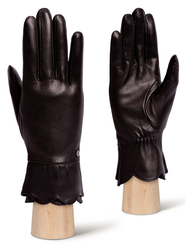 

Перчатки женские Eleganzza IS5077-sh черные, Черный, IS5077-sh